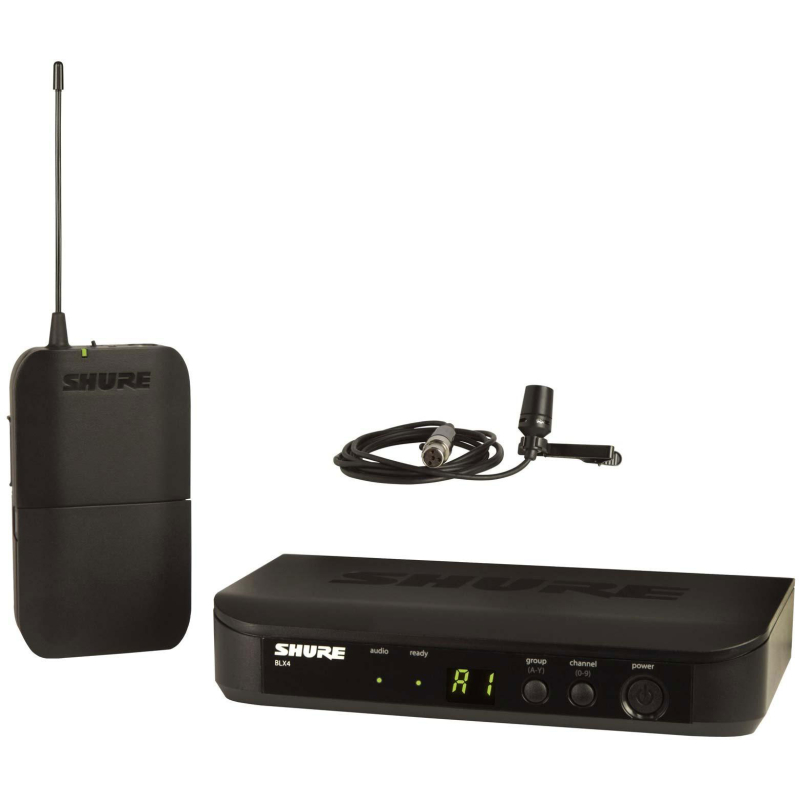 Shure blx14E/cvl wireless Lapel microphone.